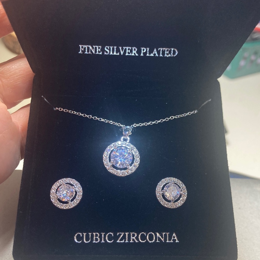 Silver Jewelry Set